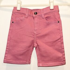 Chic Pink Kids Jean Shorts